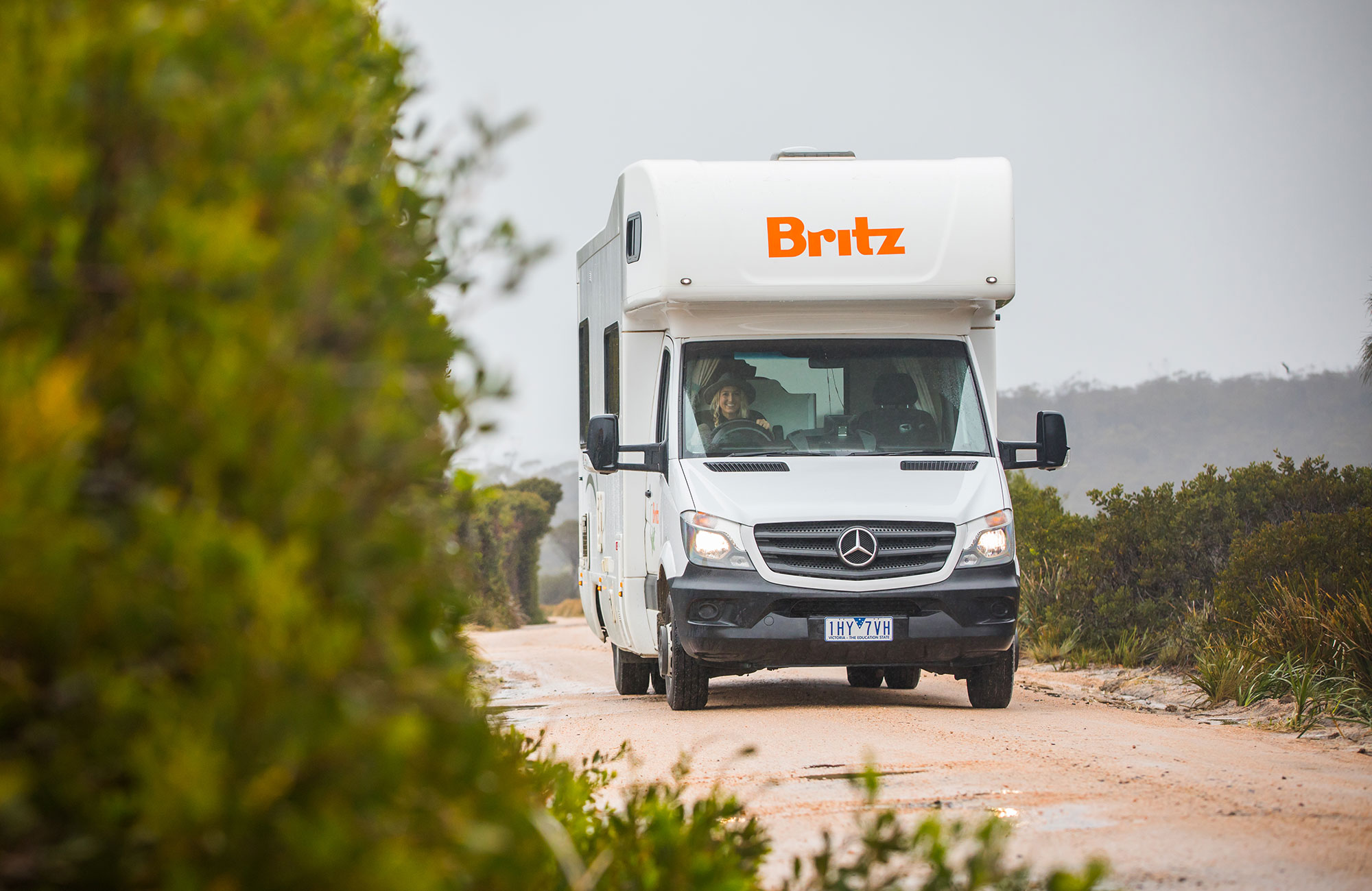 Lej en Frontier autocamper i Australien