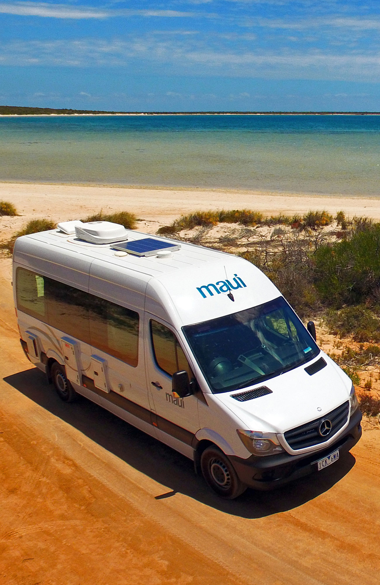 Ultima autocamper fra Maui i Australien