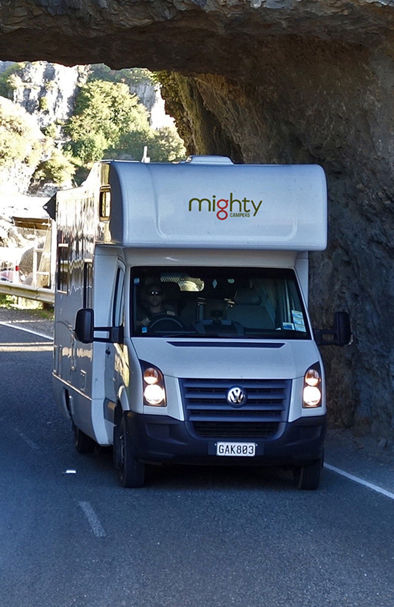 Big Six autocamper fra Mighty i New Zealand