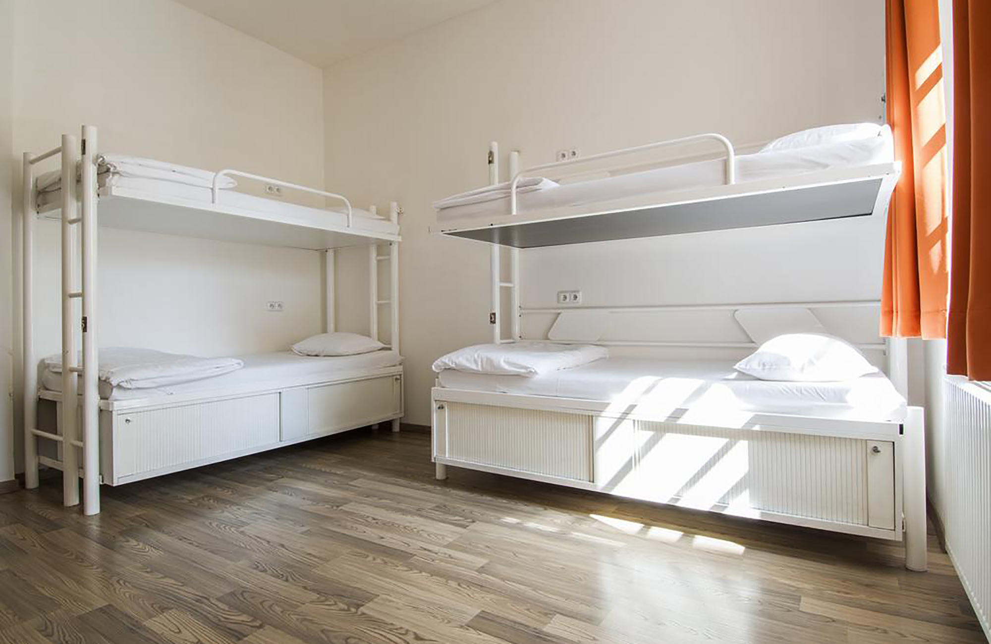 Dorm room på Safestay i Prag