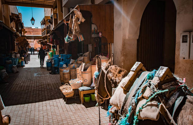 besøg souken på jeres studietur til Marrakech