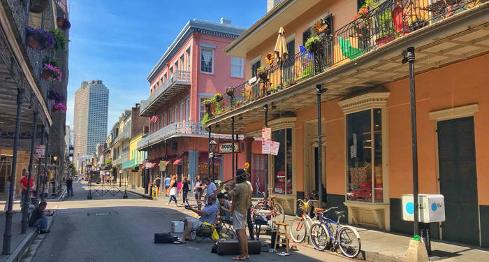 Det franske kvarter i New Orleans
