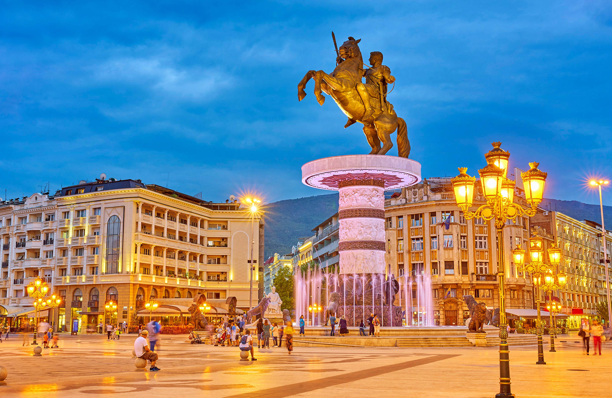 Macedonia Statue Alexander The Great Skopje