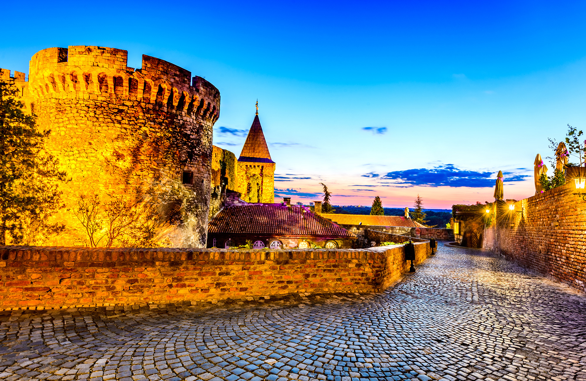 Serbia Belgrade Ny Night