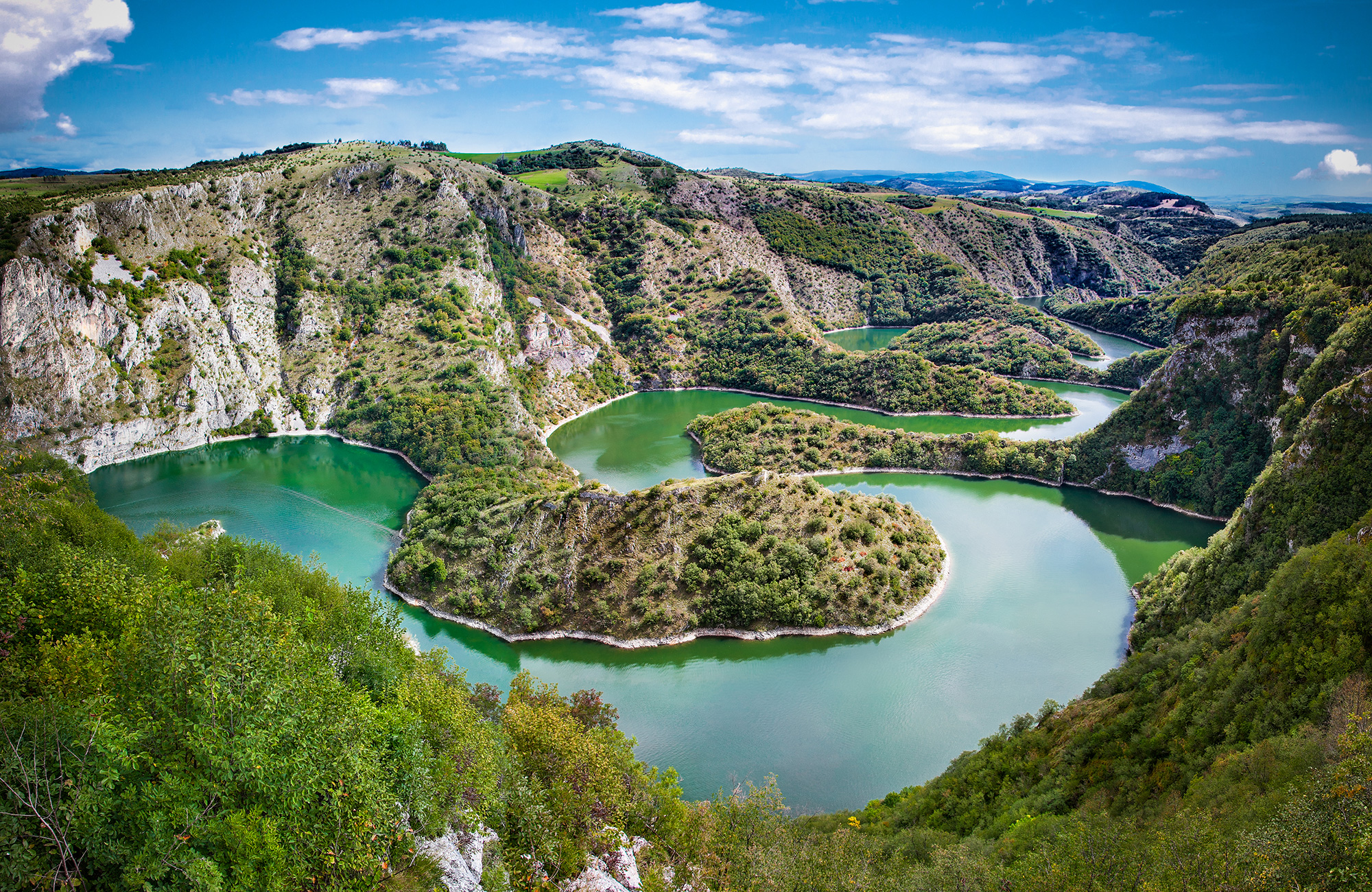 Serbia River Uvac Gorge