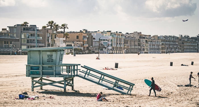 Strandene i Los Angeles er virkelig et besøg værd på din rundrejse i USA