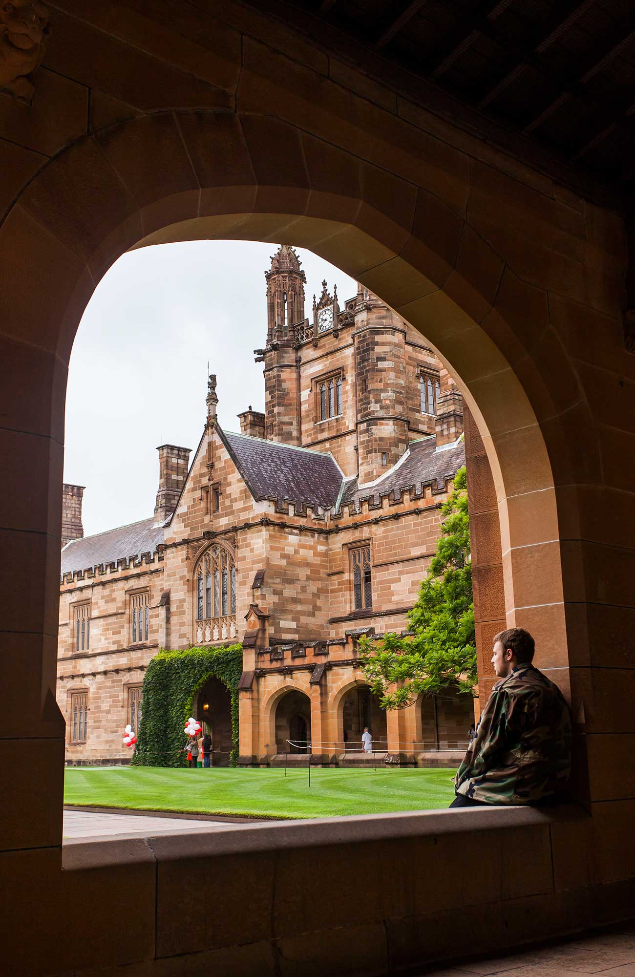 Usyd Male Student Hanging Out