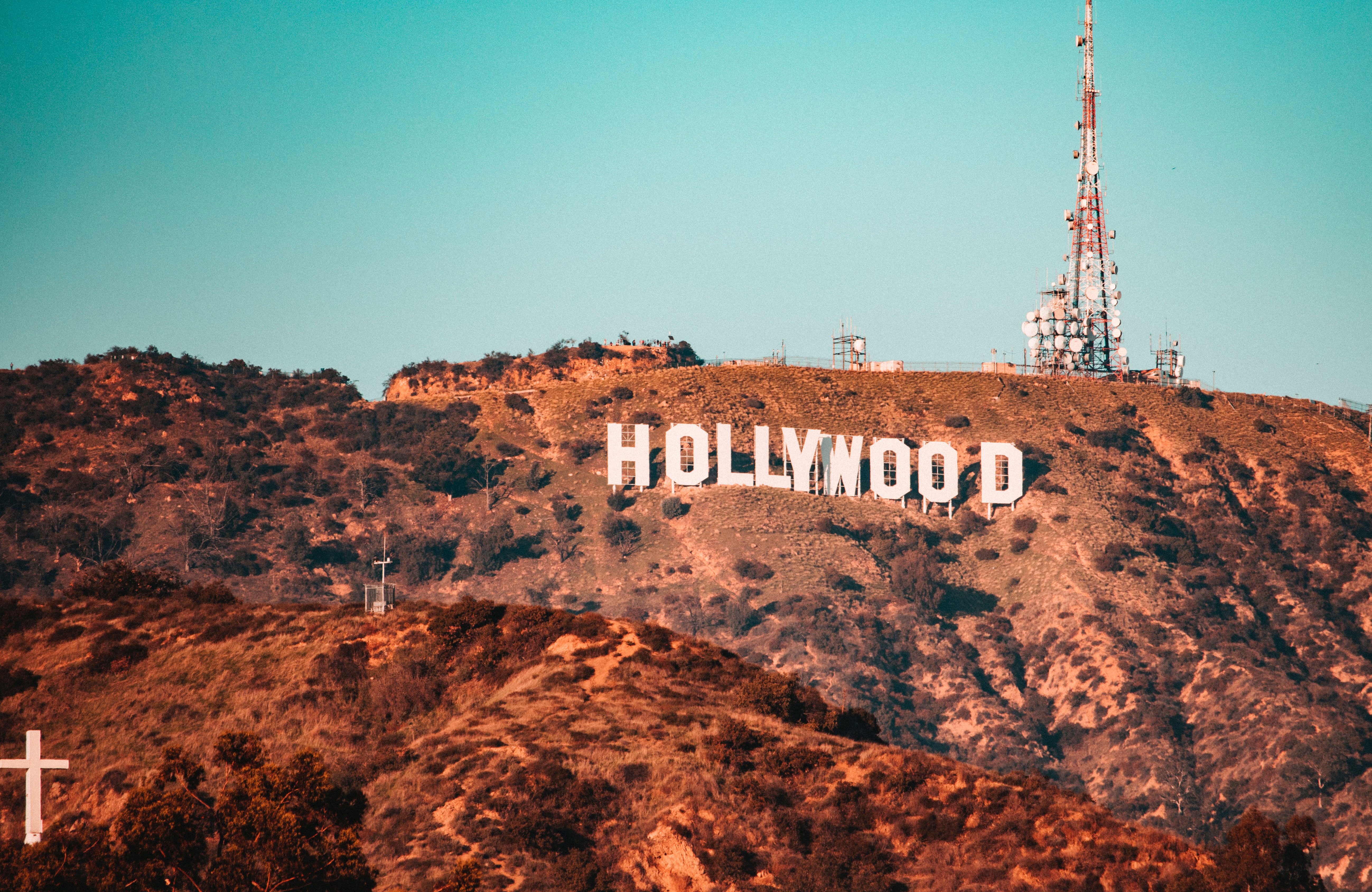 Hollywood skiltet i Los Angeles, Californien