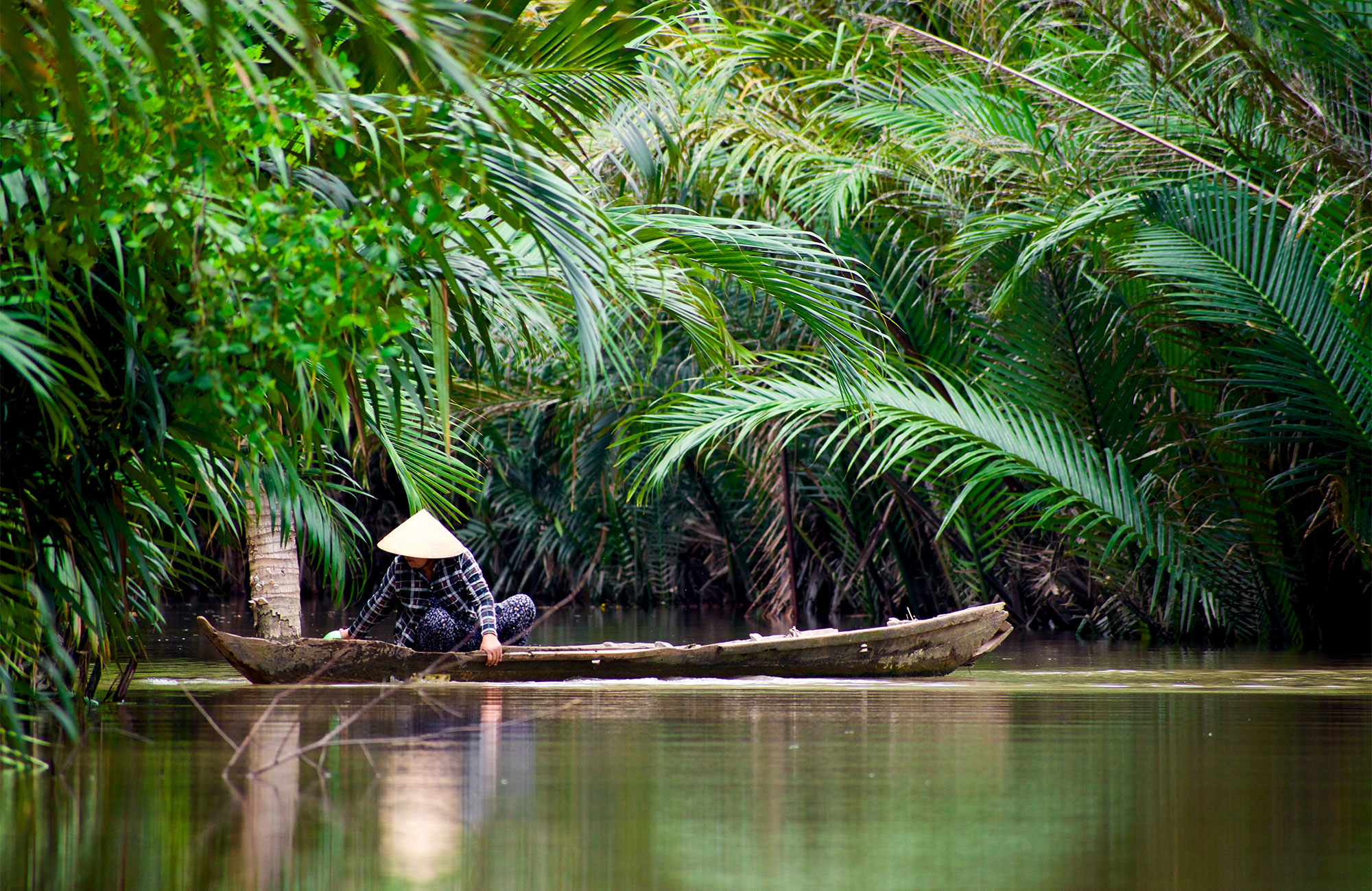 Vietnam Local On A River