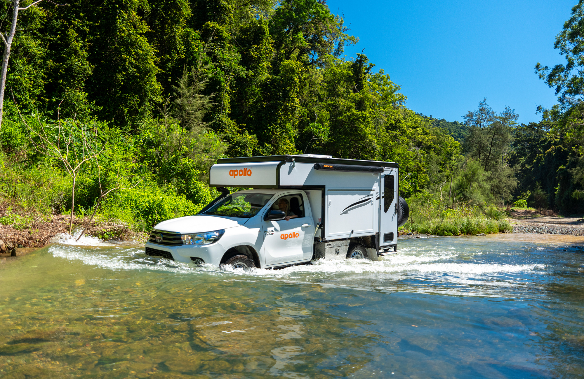 Lej en 4wd adventure camper i Australien
