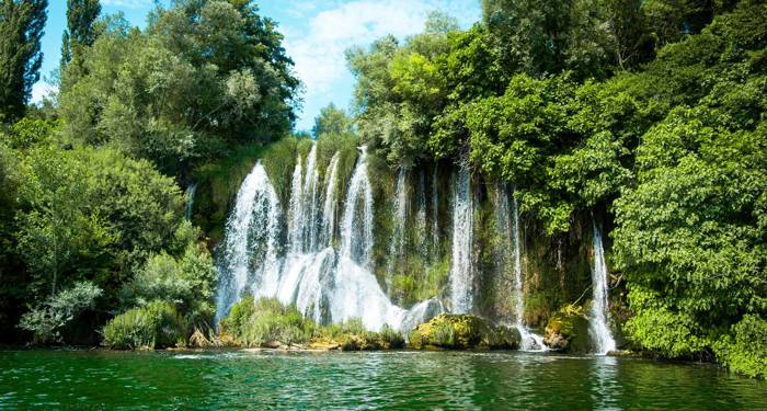 Krka Nationalpark er et højdepunkt på rejsen i Kroatien