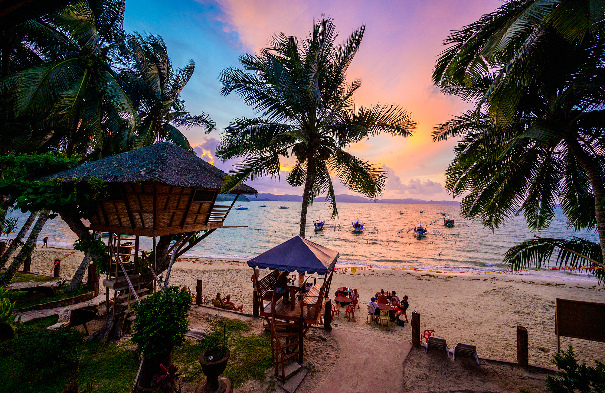Port Barton Palawan Philippines