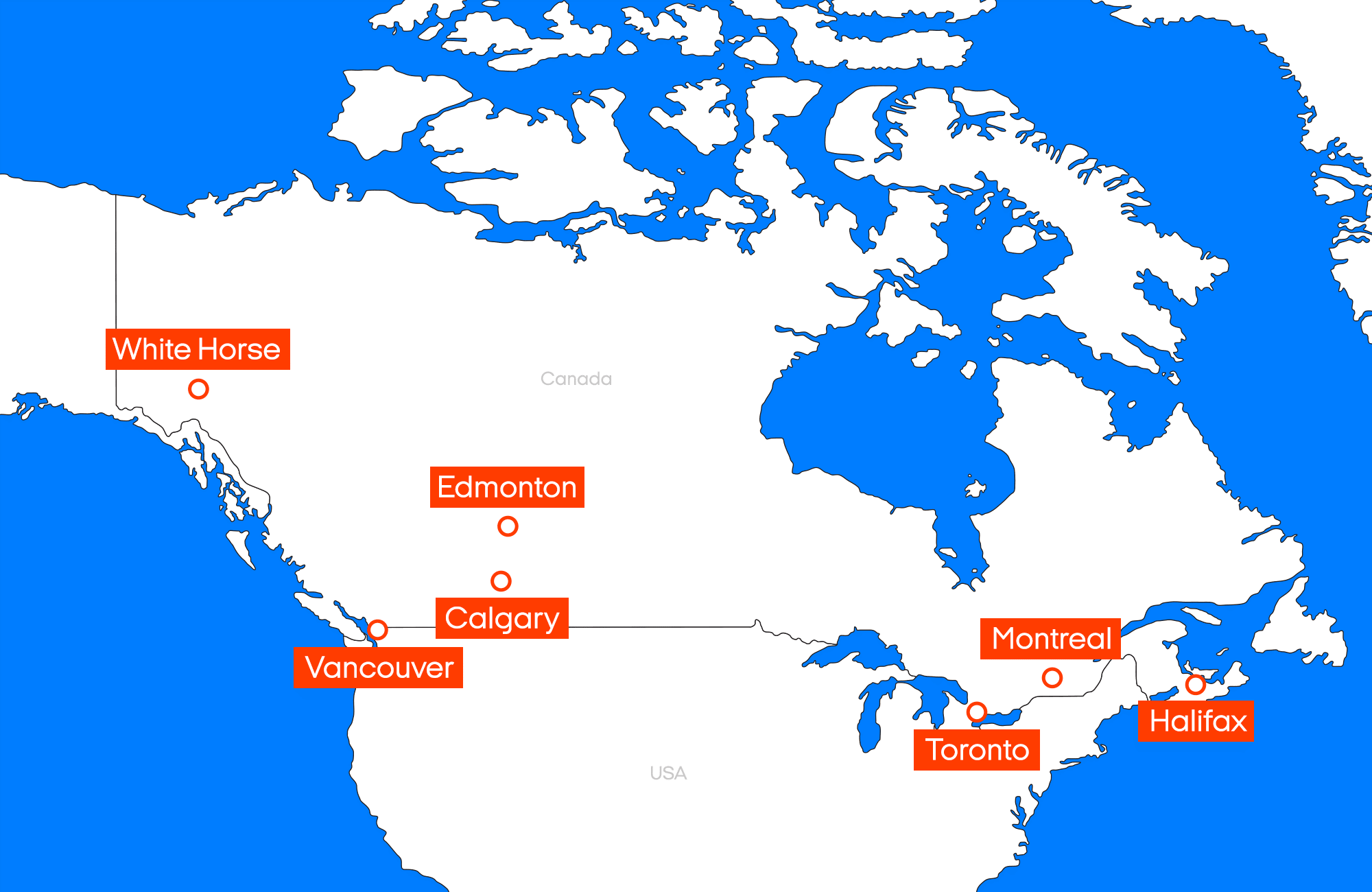 Hvor du kan leje denne autocamper i Canada