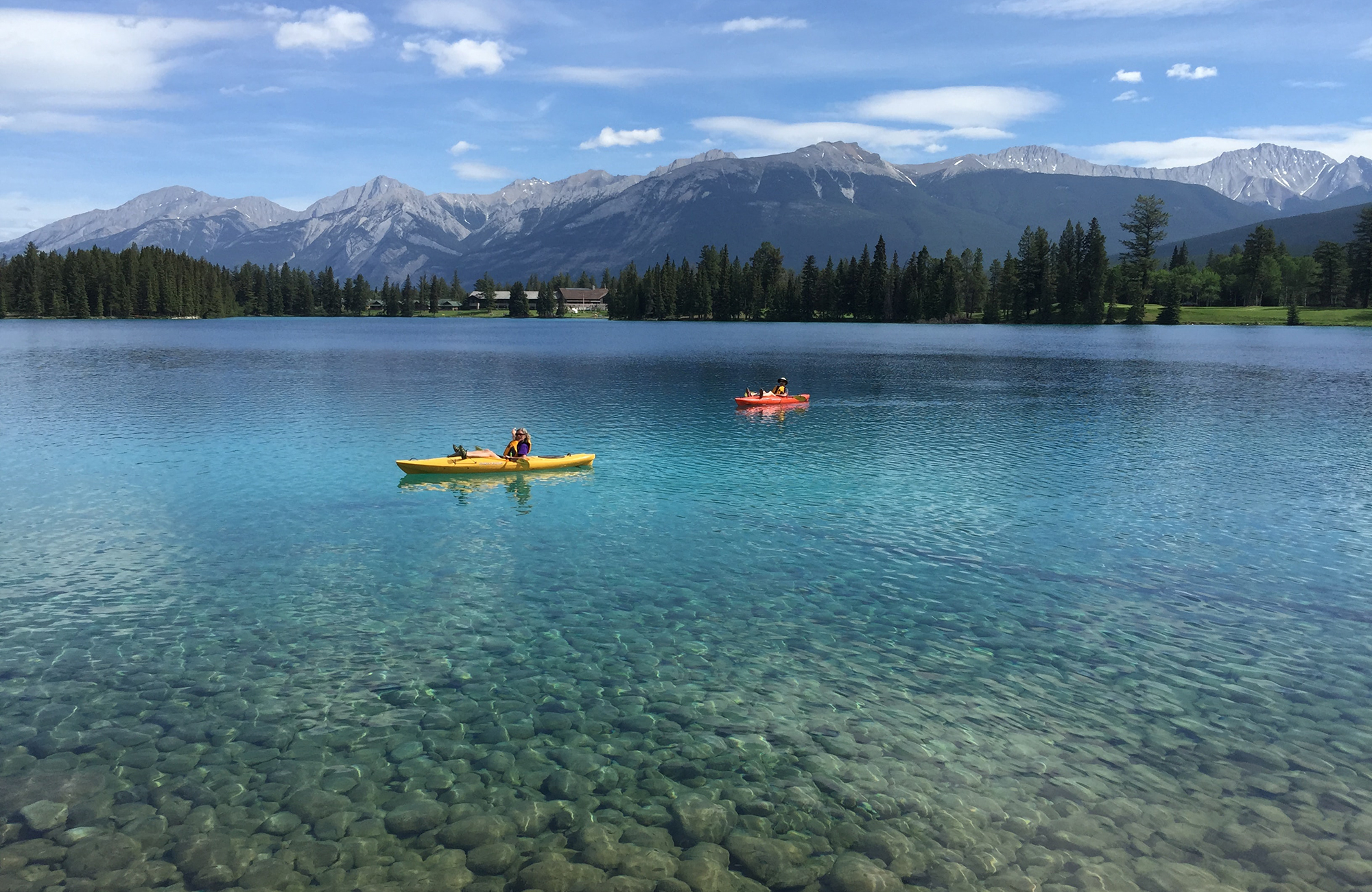 Canada Jasper National Park Kayak