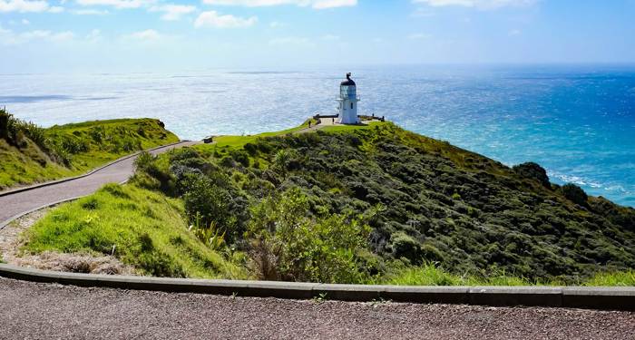New Zealand North Island Cape Reinga Lighthouse