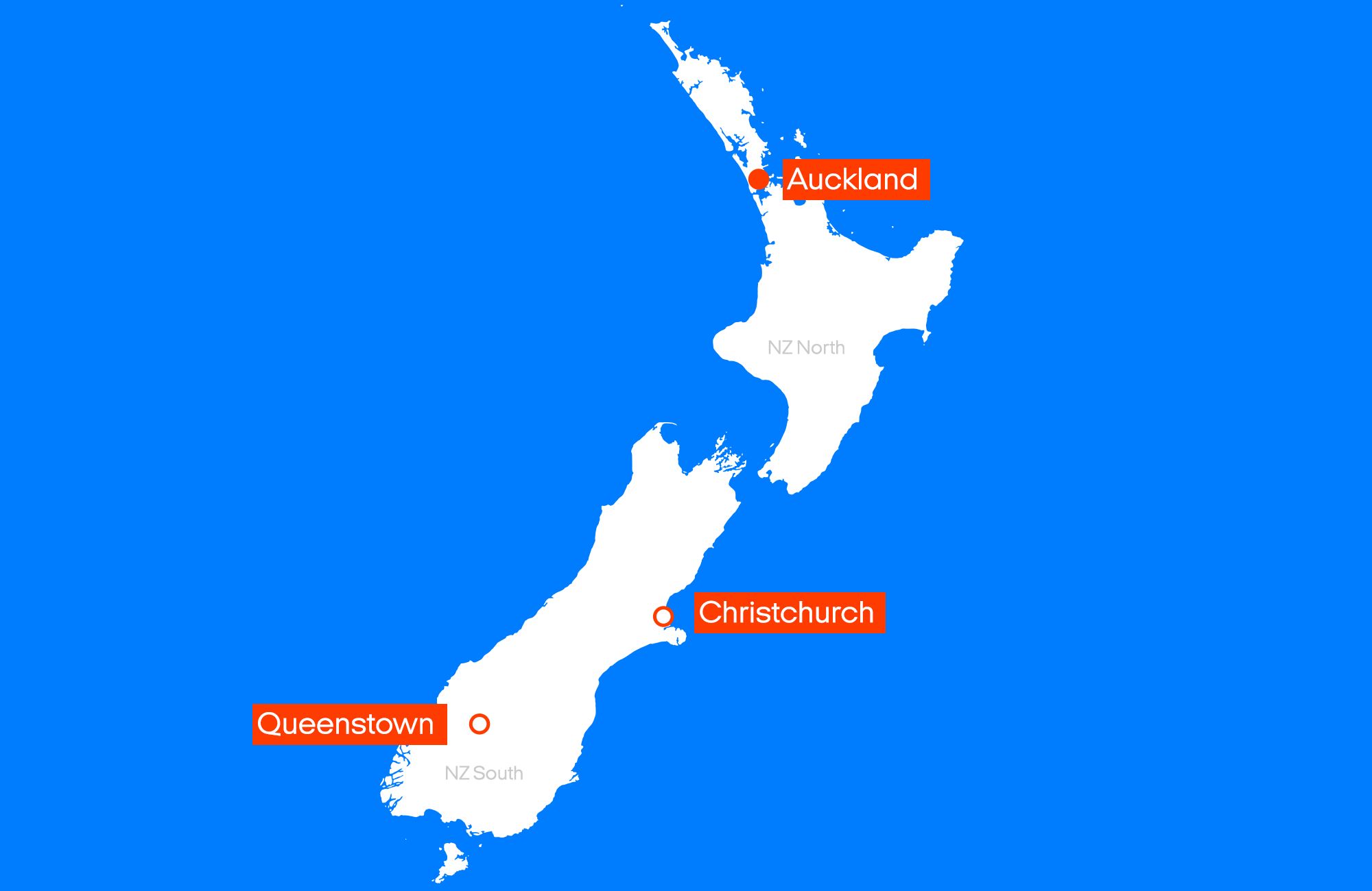 Her kan du leje denne autocamper i New Zealand