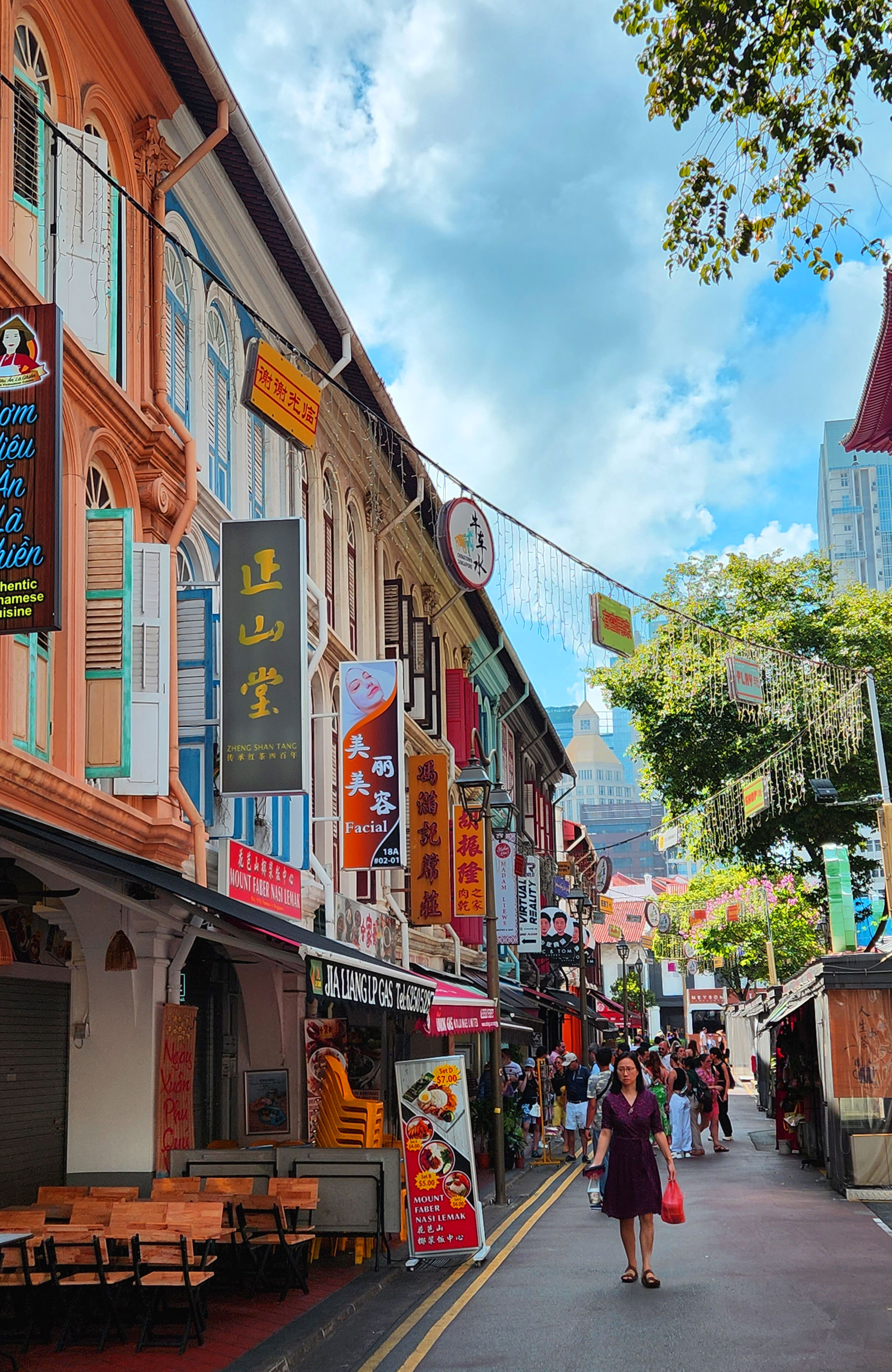 Street In Chinatown, Singapore