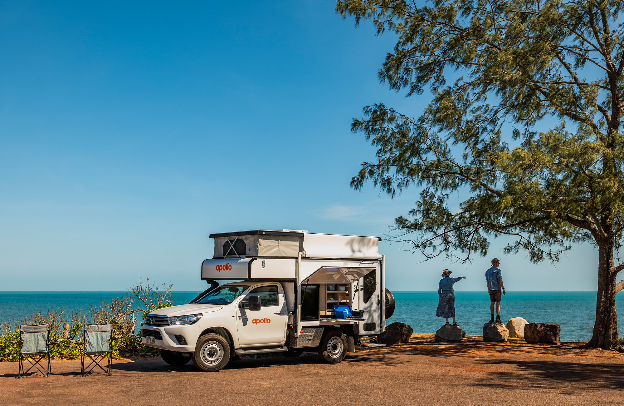 Lej en 4wd adventure camper i Australien